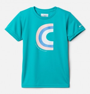 Columbia® Petit Pond Kids' T-Shirts | RSBLAY-985