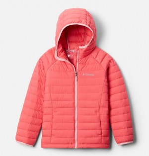 Columbia® Powder Lite Kids' Hooded Jackets | YKMLTS-563