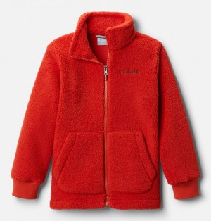 Columbia® Rugged Ridge Sherpa Kids' Fleece Jackets | CKVGSJ-093