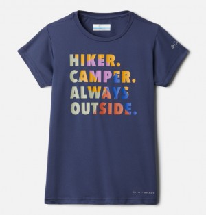 Columbia® Sasse Ridge Kids' T-Shirts | LOHSCV-318