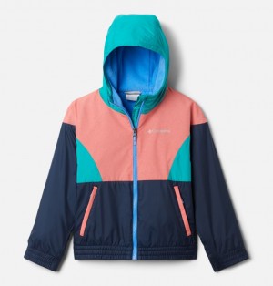 Columbia® Side Hill Kids' Windbreaker | NJPMLY-273