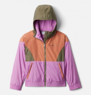 Columbia® Side Hill Kids' Windbreaker | UCBLNS-504