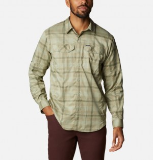 Columbia® Silver Ridge Lite Plaid Men Shirts | GLYVNF-408