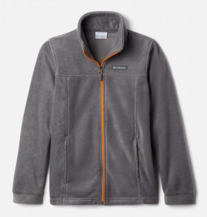 Columbia® Steens Mountain II Kids' Fleece Jackets | YXZJVD-146