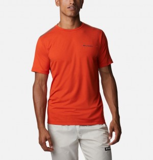 Columbia® Tech Trail Men T-Shirts | GYXAIP-892