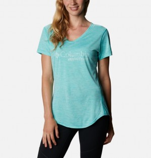 Columbia® Trinity Trail Women T-Shirts | UJKLSO-613