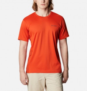 Columbia® Zero Ice Cirro-Cool Men T-Shirts | CSZGUV-356