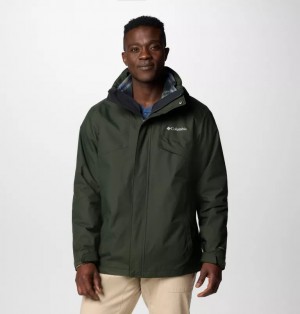 Green Columbia® Bugaboo™ III Fleece Interchange Men Jackets | BFHVKM-631