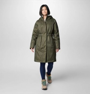 Green Columbia® Juniper Ridge™ II Women Down Jackets | CBSLAO-267