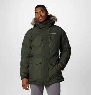 Green Columbia® Marquam Peak Fusion™ II Hooded Men Jackets | VCETDO-867