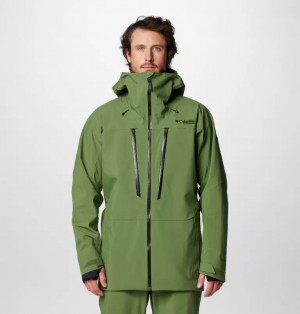 Green Columbia® Platinum Peak™ II 3L Shell Men Jackets | BEJIQY-912