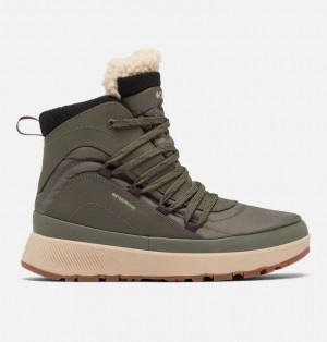 Olive Columbia® Red Hills™ Omni-Heat™ Women Boots | DXRFAL-785