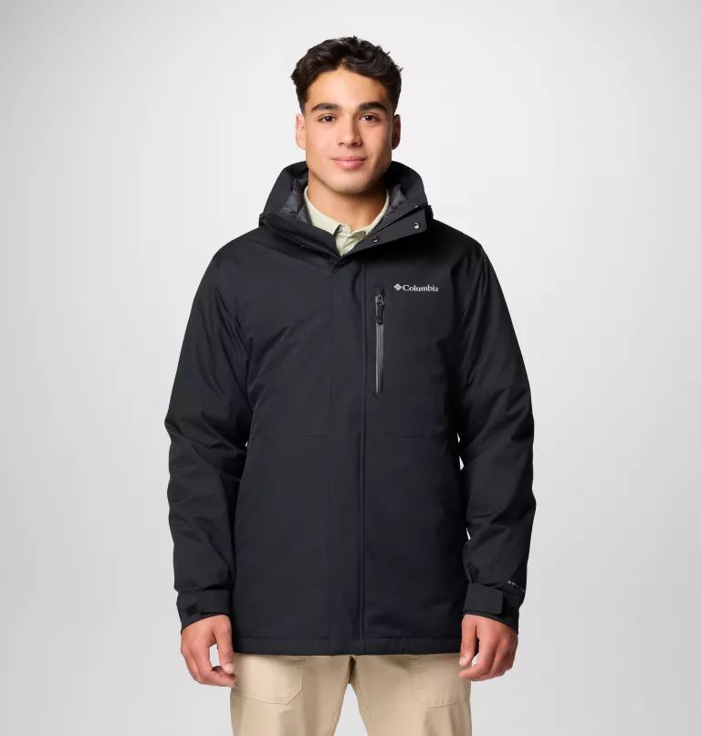 Black Columbia® Abiqua Falls™ Interchange Men Jackets | FUHKES-697