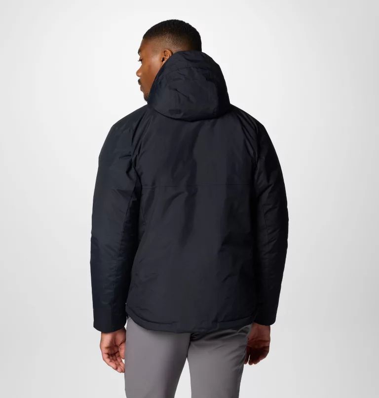 Black Columbia® Cascadian Peaks™ Men Insulated Jackets | HWLPRX-307