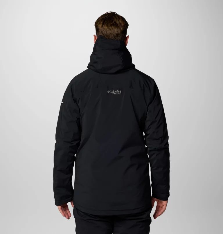 Black Columbia® Cirque Bowl™ Men Down Jackets | CYHBFA-752