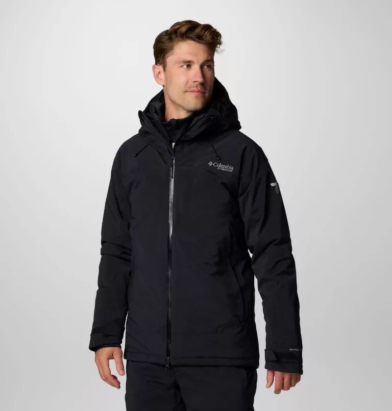 Black Columbia® Cirque Bowl™ Men Down Jackets | CYHBFA-752