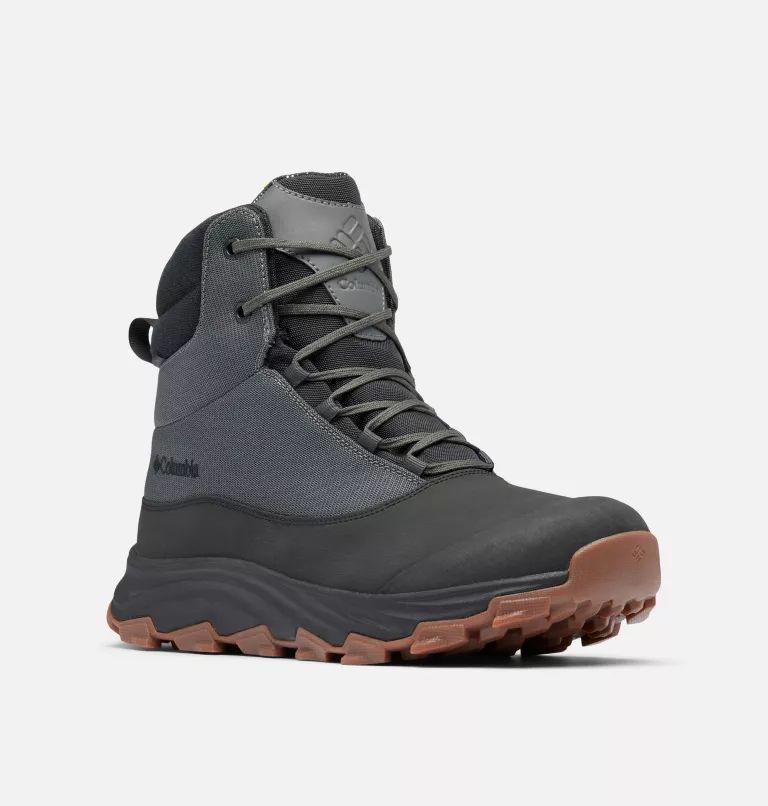 Black Columbia® Expeditionist™ Protect Omni-Heat™ Men Winter Boots | GZXJVC-806