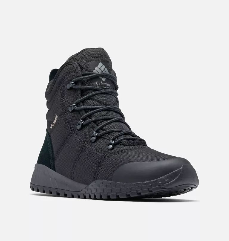 Black Columbia® Fairbanks™ Omni-Heat™ Men Boots | TAGSWU-354