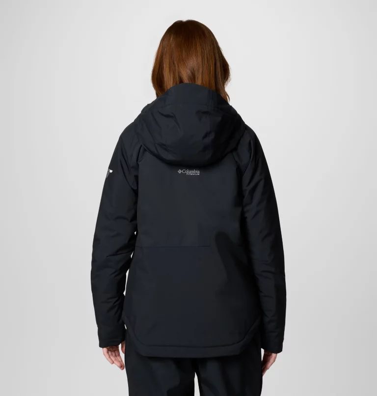 Black Columbia® Highland Summit™ II Insulated Women Hooded Jackets | ZQWKME-059