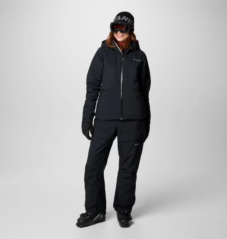 Black Columbia® Highland Summit™ II Insulated Women Hooded Jackets | ZQWKME-059