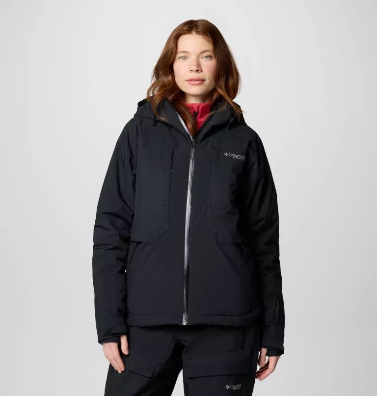 Black Columbia® Highland Summit™ II Insulated Women Hooded Jackets | ZQWKME-059