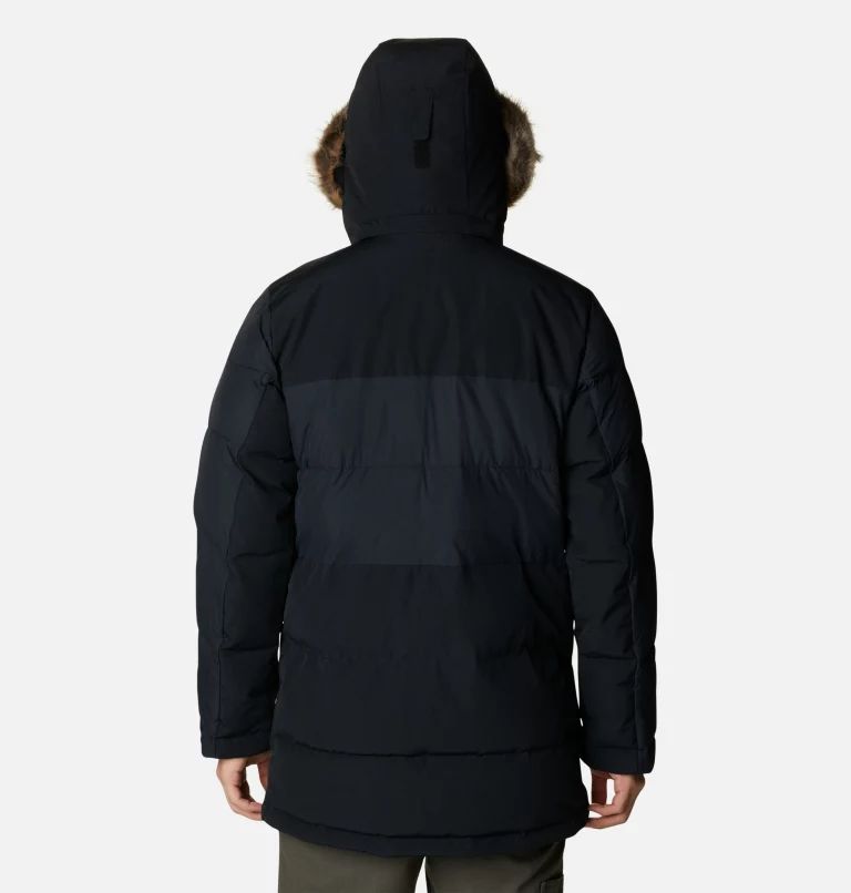 Black Columbia® Marquam Peak Fusion™ II Hooded Men Jackets | OBAFUY-125