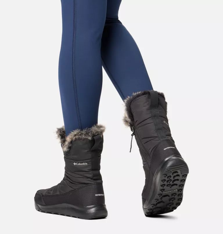 Black Columbia® Minx™ Slip V Women Boots | XYNPVL-917