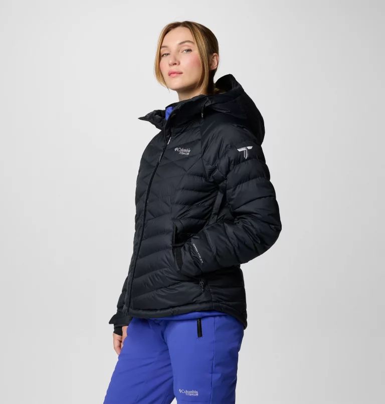 Black Columbia® Roaring Fork™ II Women Down Jackets | OAFEKP-029