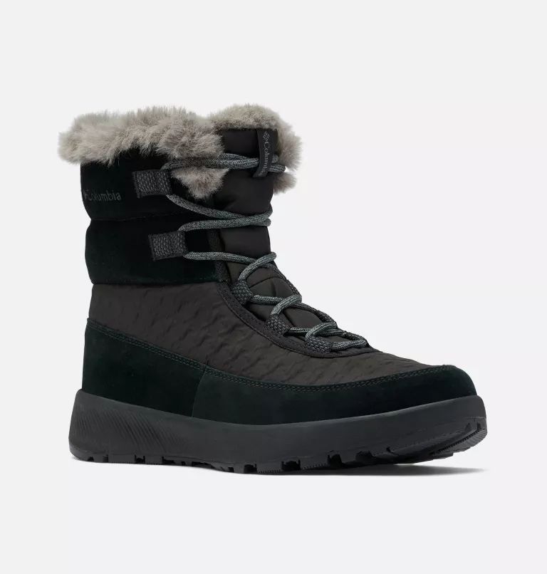 Black Columbia® Slopeside™ Peak Luxe Women Boots | MERVZA-627