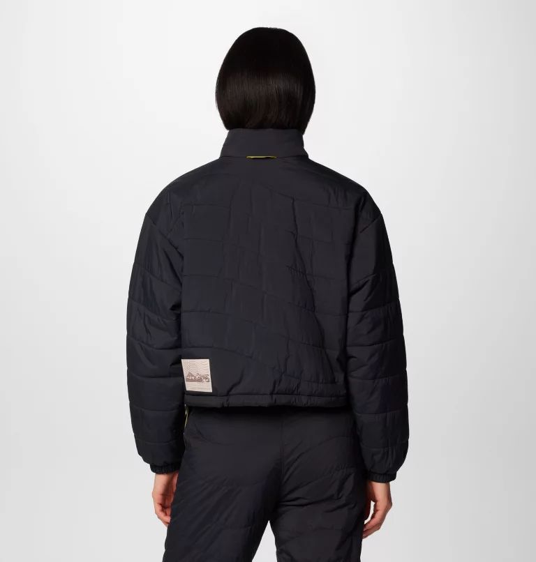 Black Columbia® Wallowa™ Insulated Cropped Women Jackets | XBITPG-352