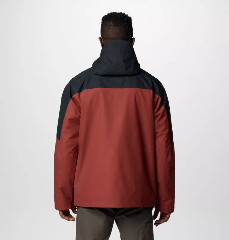 Black / Red Columbia® Hikebound™ II Interchange Men Insulated Jackets | FWTOCJ-254