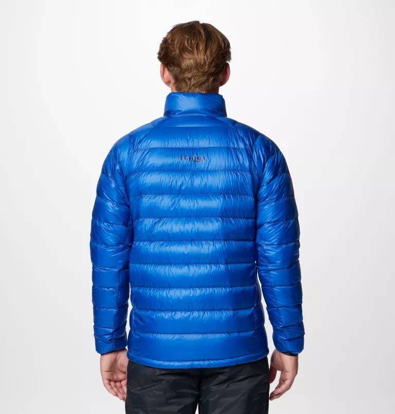 Blue Columbia® Arctic Crest™ Men Down Jackets | FLWBEH-986