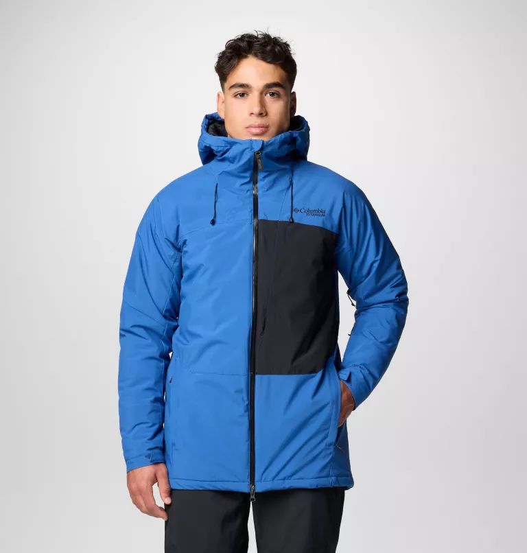 Blue Columbia® District™ III Men Winter Jackets | QBFNMP-892