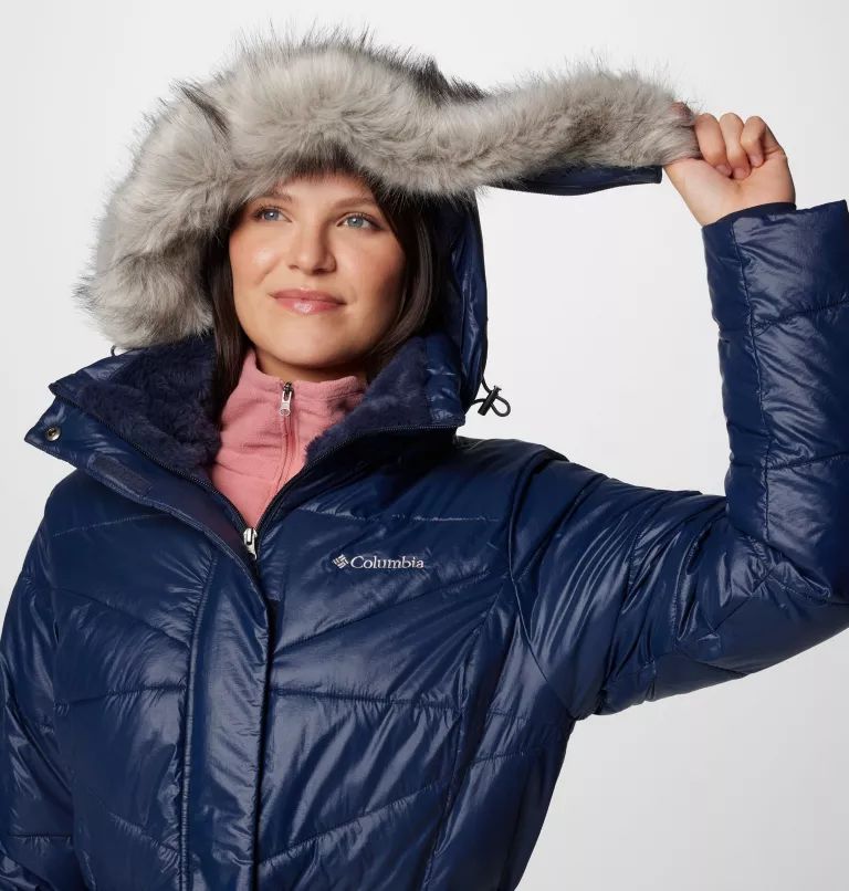 Blue Columbia® Peak to Park III Mid Insulated Women Jackets | KQERID-138