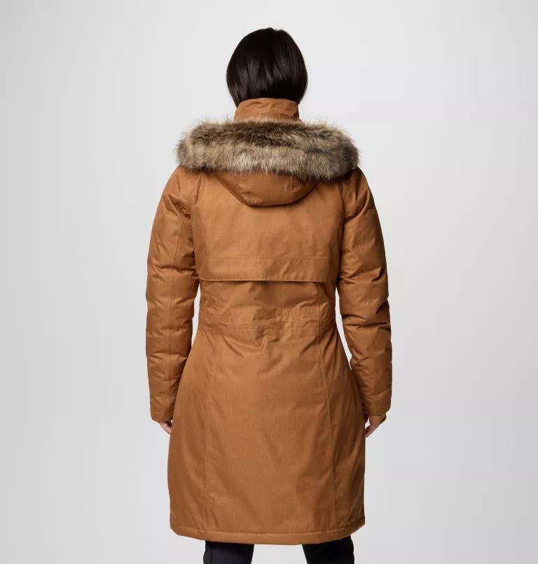 Brown Columbia® Apres Arson™ II Winter Long Women Down Jackets | IBTJOE-015