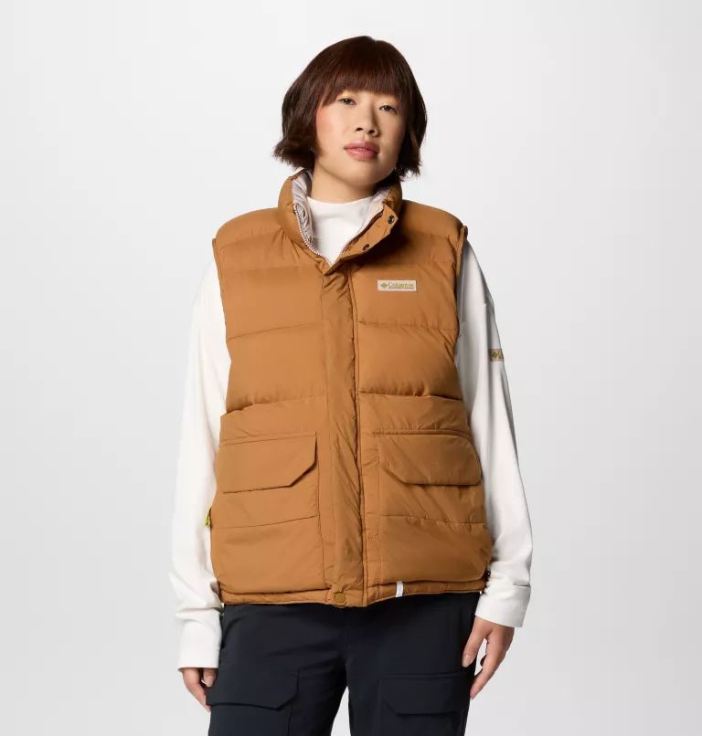 Brown Columbia® Reversible Men Vest | AWIXZF-860