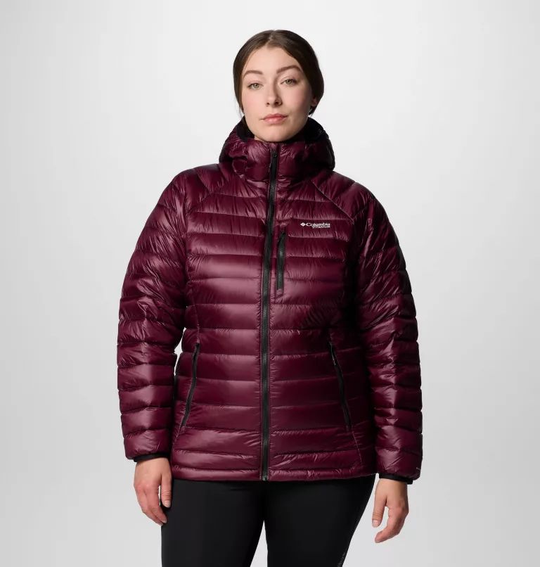 Burgundy Columbia® Arctic Crest™ Down Women Jackets | GKHVQP-741