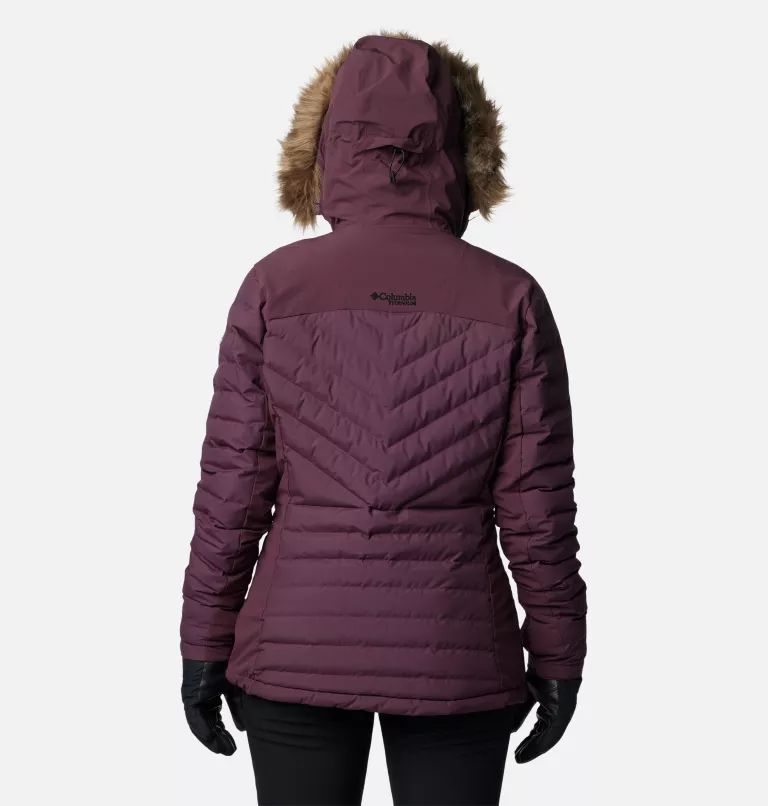 Burgundy Columbia® Bird Mountain™ III Insulated Women Jackets | FTWUDE-179