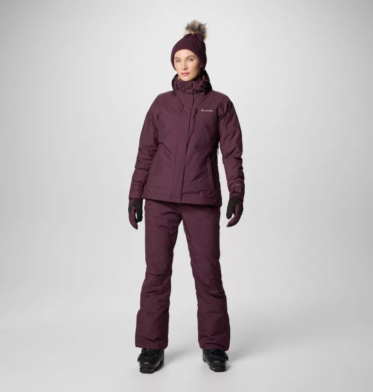 Burgundy Columbia® Whirlibird™ V Interchang Women Down Jackets | ACOFNH-794