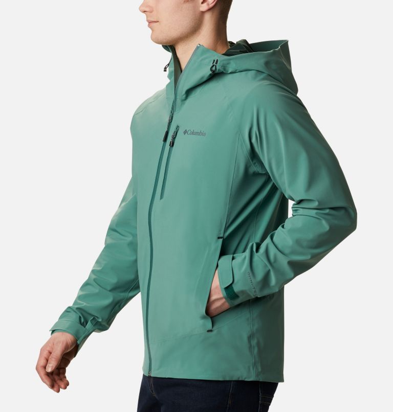 Columbia® Beacon Trail Men Rain Jackets | NMHPJQ-354