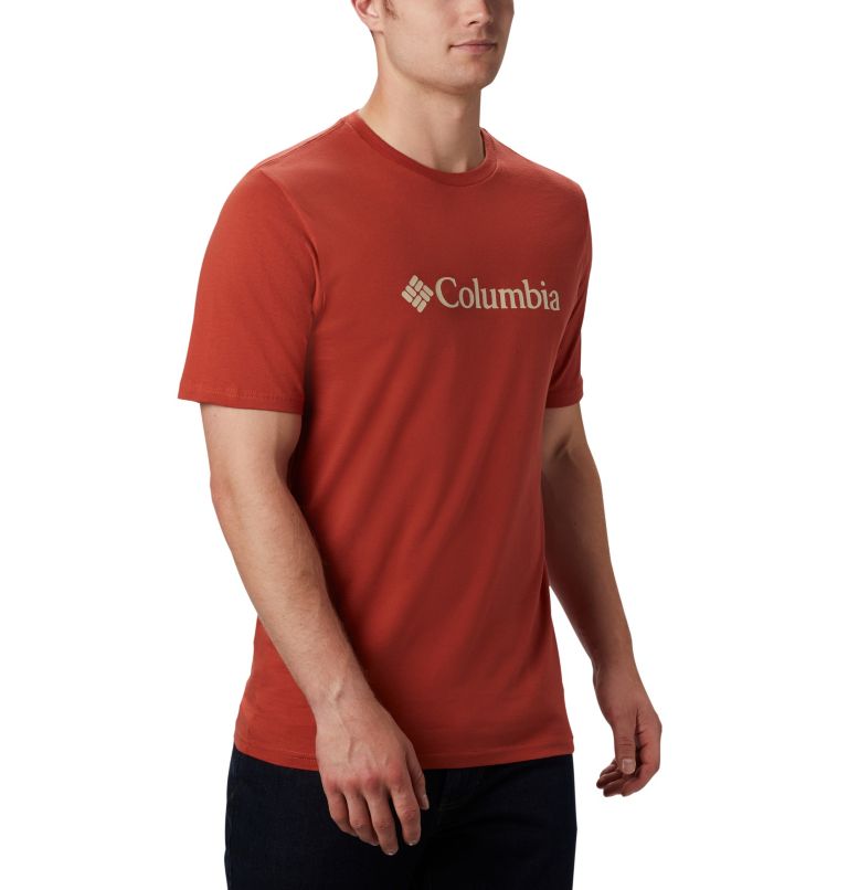 Columbia® CSC Basic Logo Men T-Shirts | PXIVRW-032