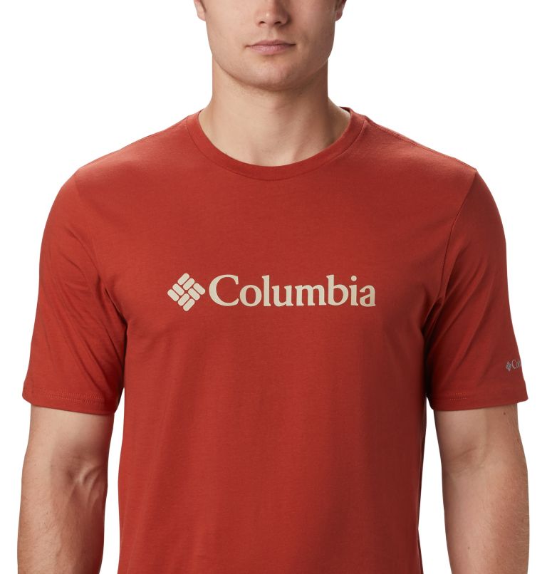 Columbia® CSC Basic Logo Men T-Shirts | PXIVRW-032