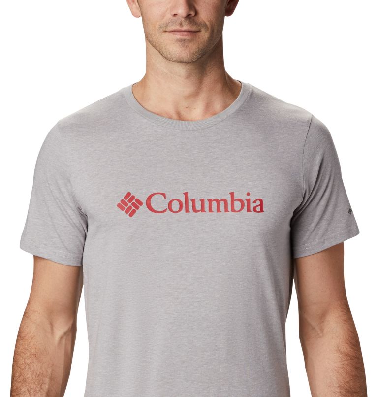 Columbia® CSC Basic Logo Men T-Shirts | PYQJUS-207