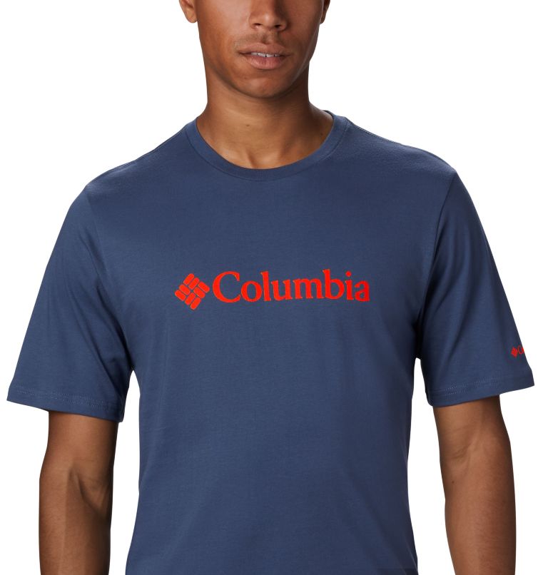 Columbia® CSC Basic Logo Men T-Shirts | ZLWKQI-725