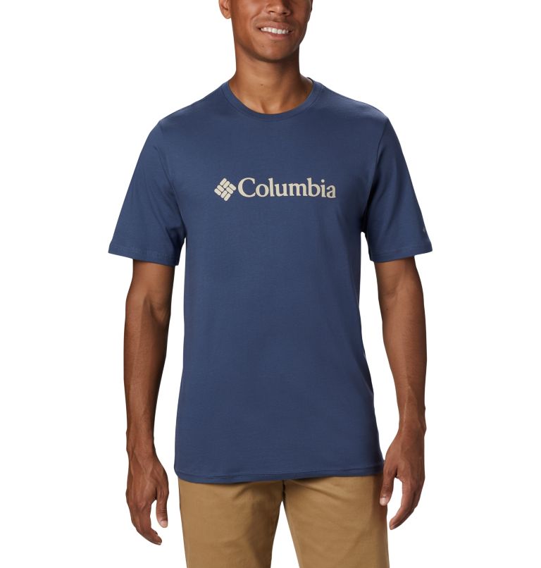 Columbia® CSC Basic Logo Men T-Shirts | ZLWKQI-725