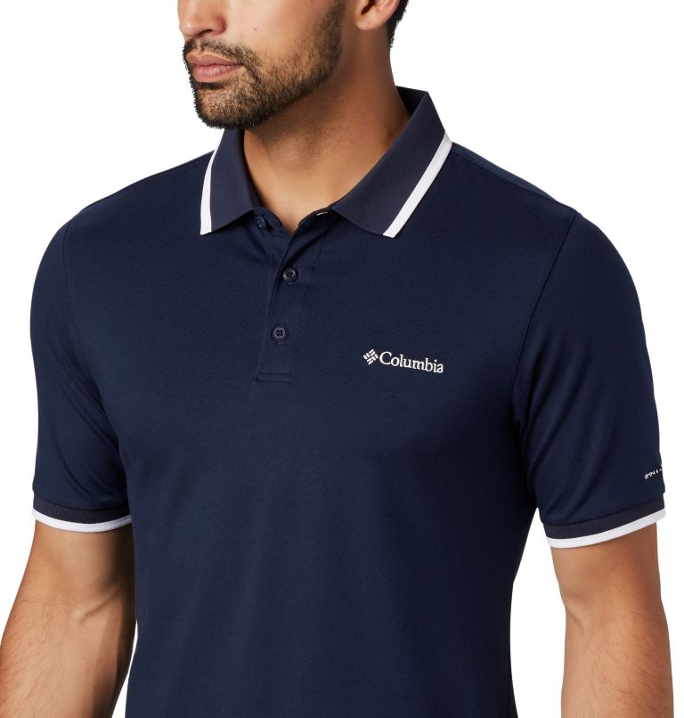 Columbia® Collegiate Men Polo Shirts | DJSQKG-756