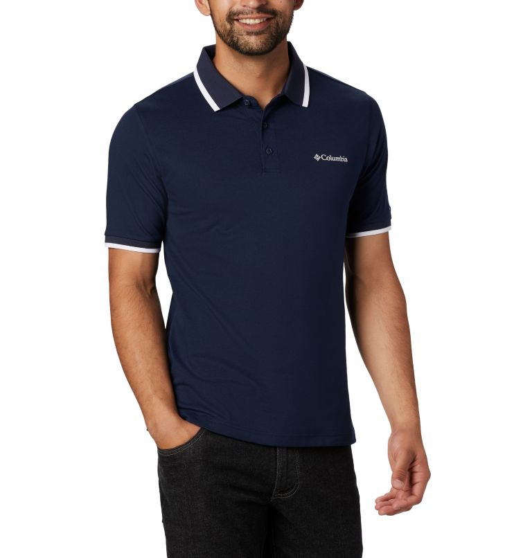 Columbia® Collegiate Men Polo Shirts | DJSQKG-756