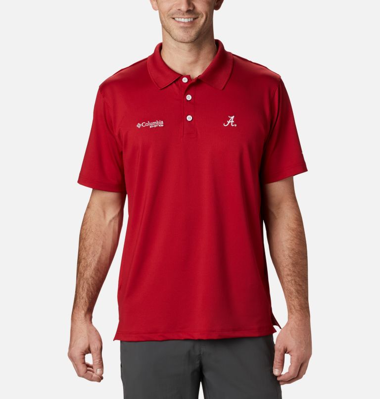 Columbia® Collegiate Men Polo Shirts | TOQSFE-651