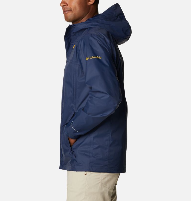 Columbia® Collegiate Men Rain Jackets | SMFVCW-459