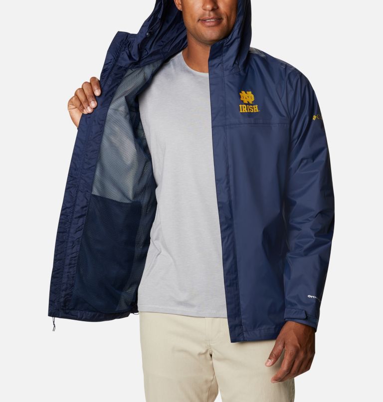 Columbia® Collegiate Men Rain Jackets | SMFVCW-459